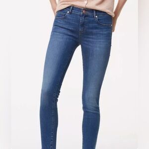 LOFT Super Skinny Women’s Jeans, Classic Blue - Size 26/2